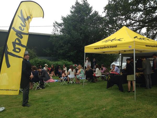 lauvndew's tweet image. @vibeteaching @TopdeckTravel @KtotheC8 @Topdeck_Tony @tatekerry #lunchtime #RoyalAscot #champers