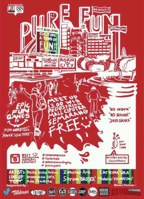 Semarang Go Skateboarding Day 2014 !!