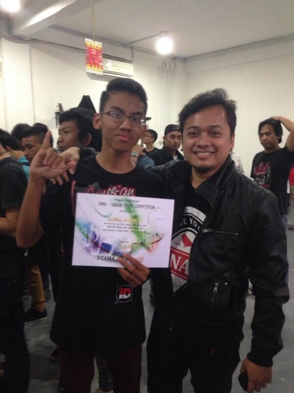<a href="/AlmallMunar/">Almall Munar</a> W/ <a href="/YogaTwirl/">Yoga Tri Herlambang</a> at Final Tama n Sabian Drum Competition 2014