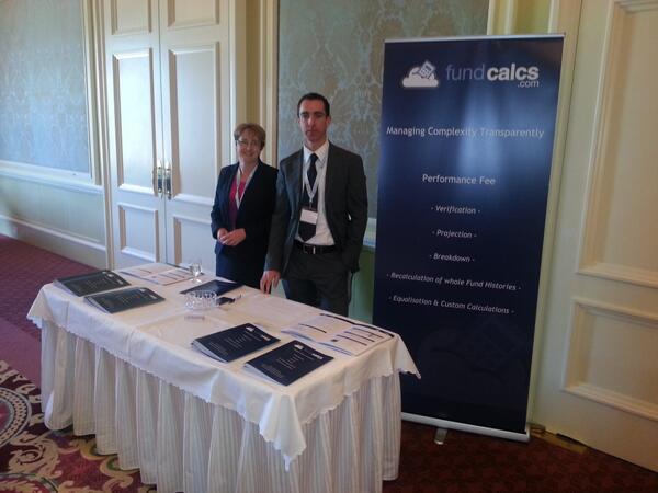 Great day with <a href="/FundCalcsLtd/">FundCalcs.com</a> at the IFIA conference.  #ifiaconf2014