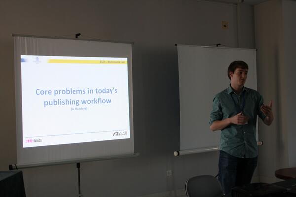 ElpubConf's tweet photo. Ben de Meester: publishing and access http://t.co/QL11tMZsCD