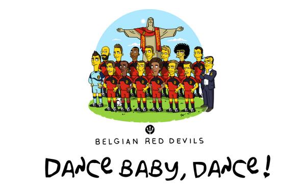 KatVanMul's tweet photo. Mijn huidig (en gepersonaliseerd) bureaublad, dames en heren. I LOVE it! #reddevilstobrazil http://t.co/a5gTYbdQHj