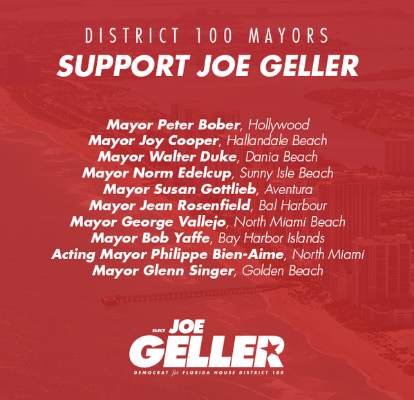 Please join District 100's Mayors in supporting my campaign for State Representative. #sayfie #pfla #p2 #uniteblue