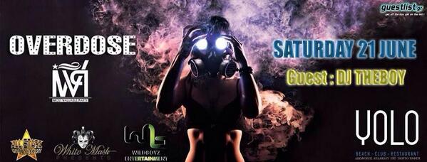 YannisParma's tweet photo. Every Saturday MVP Overdose @ YOLO (portorafti) http://t.co/T23A8DyRsz