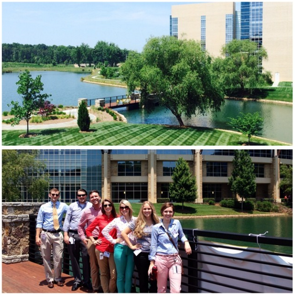 knowclassic's tweet photo. Classic Interns toured the Lowes Corporate office today. #ClassicInterns #ClassicTrip #DroppingPhones http://t.co/WilDgPhYs5
