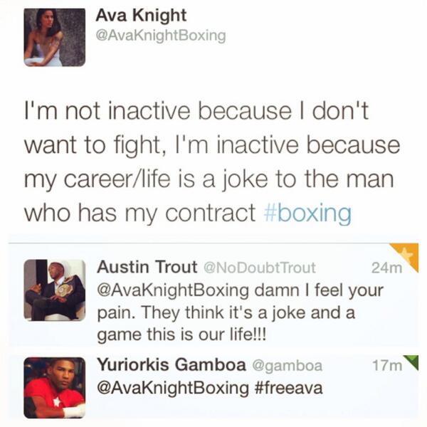 A_V_A_Knight's tweet image. @nypost @FOXSports @SHOsports @SportsCenter @SFGate @nytimes @nytimesworld @ChicoER @WorldBoxingNews @WBCBoxing