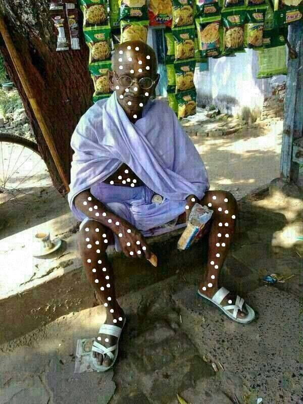 gopalkrishnprab's tweet image. spotted bapu. bapu spotted.