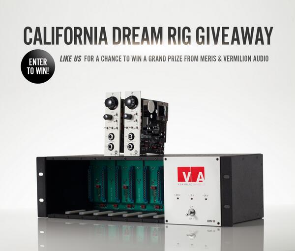 Summer is Here! Announcing a California Dream Rig Giveaway 
Go to: bit.ly/CAdreamRig  <a href="/VermilionAudio/">Vermilion Audio</a> <a href="/meris_us/">Meris</a>