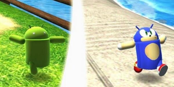 PocketGamer's tweet image. Sonic Dash updated with unlockable Androic the Droid Hog - Sonic has never looked so good - pocketgamer.co.uk/r/Android/Soni…