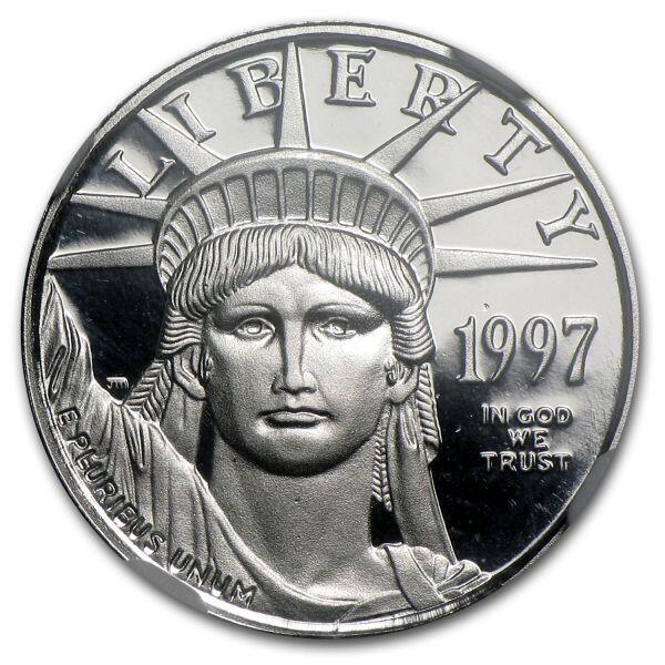 1997-W Platinum American Eagle 10 Dollar/ Coin Purpose The 1997-W Platinum American Eagle W... tinyurl.com/m6jxgyz