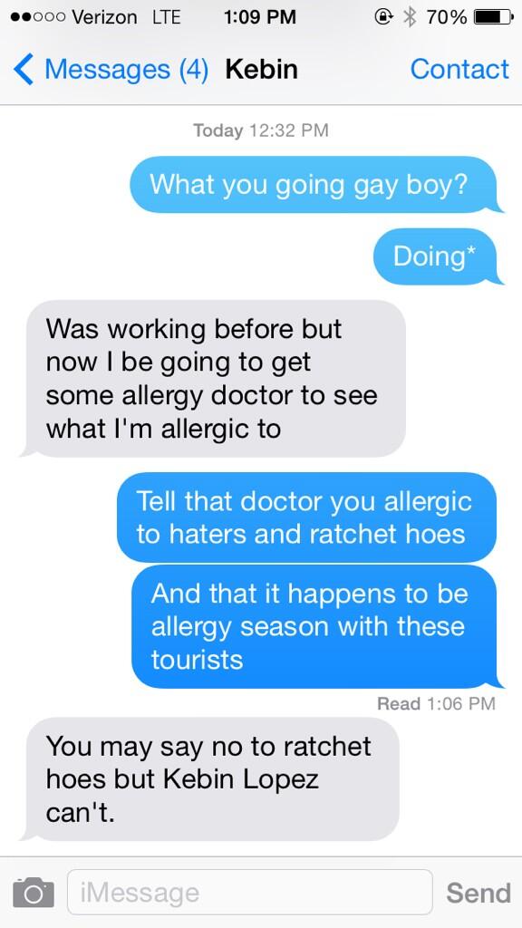 StuffKebinSays's tweet image. &quot;You may say no to ratchet hoes but Kebin Lopez can&apos;t&quot;