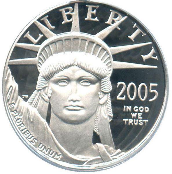 2005-W Platinum American Eagle 10 Dollar/ Coin Purpose The 2005-W Platinum American Eagle W... tinyurl.com/m6jxgyz