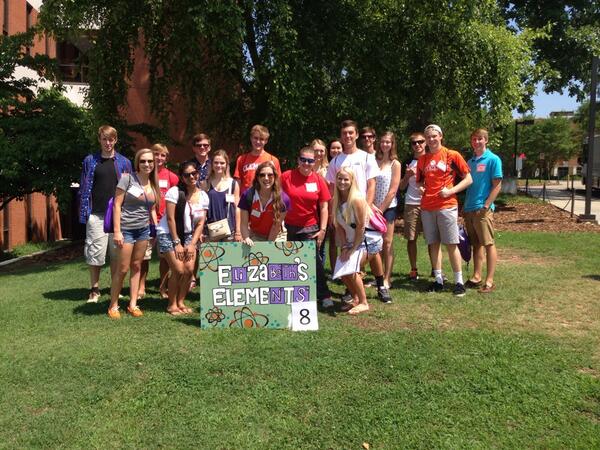 CUOAElizabeth's tweet photo. Group #8 rocks! See y'all later tonight! :) #Elements http://t.co/z4PjPlzR1q