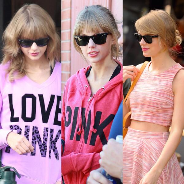 TaySwiftzlcs's tweet image. So guys I think Taylor&apos;s next album probably is PINK. OK. I CAN NOT. LOOK AT THIS. COINCIDENCE? I don&apos;t think so