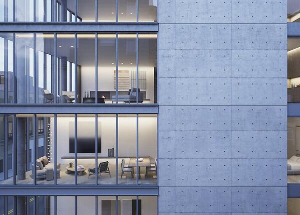 dezeen's tweet photo. Tadao Ando unveils designs for his first building in New York City: http://t.co/4IBf4x0asP #architecture http://t.co/uWzz64pDdW