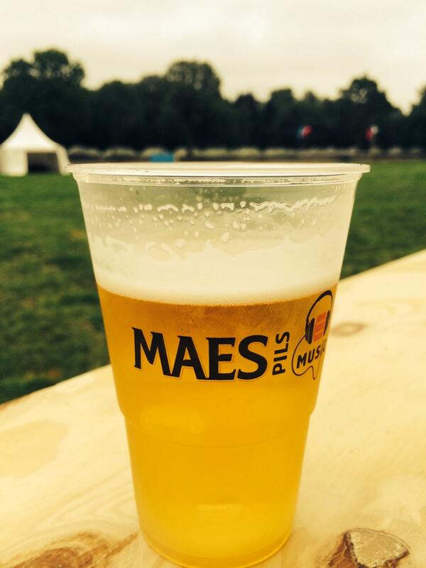 Het eerste festivalbiertje is een FEIT !!!