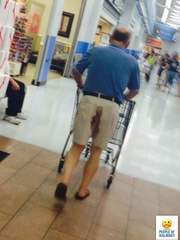 People Poop In Walmart