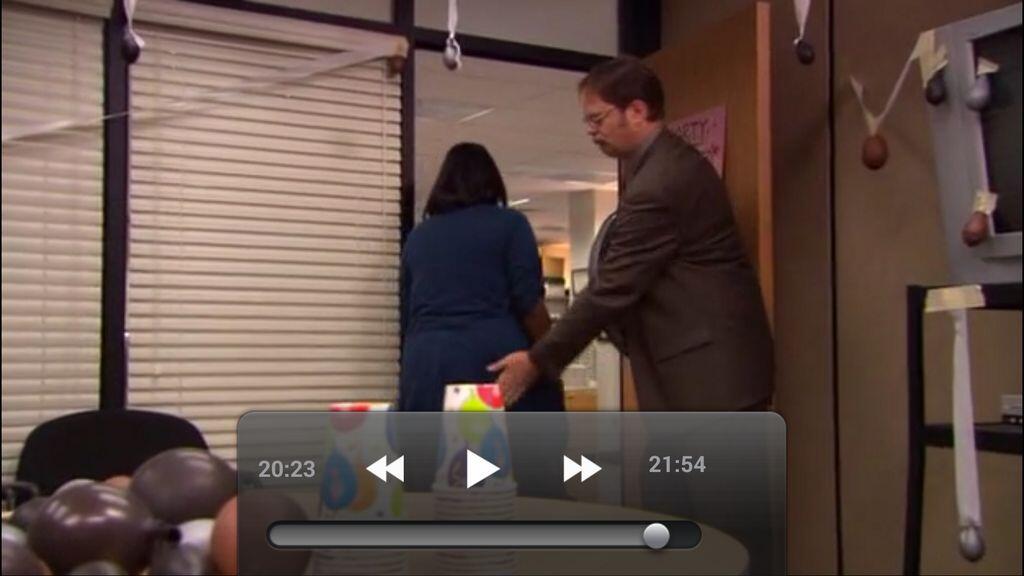 Brando 👀🥡🥢 on X: ""Many happy returns." @mindykaling @rainnwilson Gotta  know, was this butt slap of encouragement scripted? :)  http://t.co/iTQQNN6SqN" / X