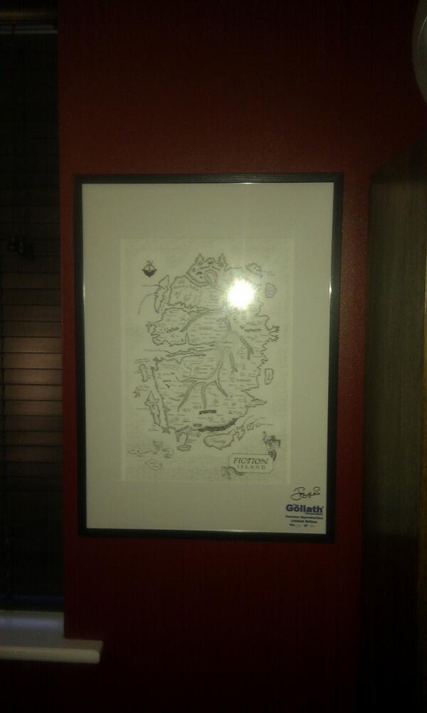 <a href="/goliathfforde/">Goliath Corporation</a> It did make the missus happy and looks very nice all framed up in the library