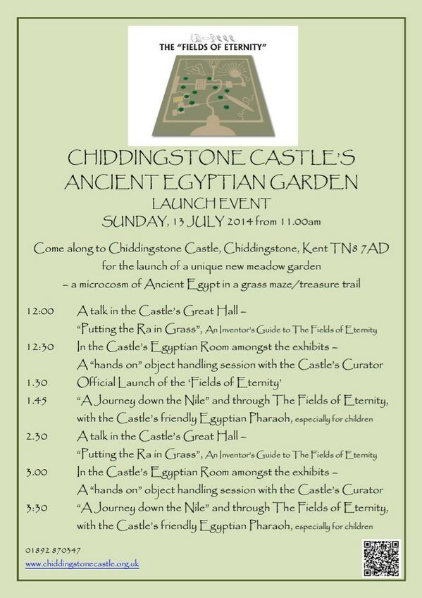 Come along to the launch of our #AncientEgypt #garden on 13.7. #maze #meadow #treasurehunt <a href="/Netmums/">Netmums</a> <a href="/kidsinmuseums/">Kids in Museums</a>