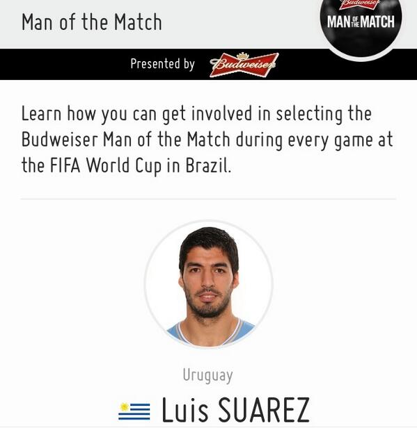 SL_Indonesia's tweet photo. Man of The Match ... http://t.co/ZR0j64ptqp