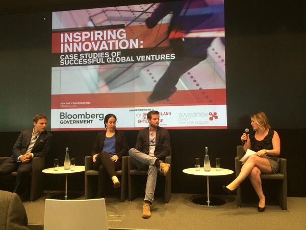 .@beckerNYC founder of @zkipster onstage for #swiss #innovation panel with @leahbel @PascalKaufmann #BGOVinnovate