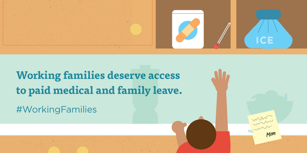 BarackObama's tweet photo. It's time for paid leave policies that work for American families. #WorkingFamilies http://t.co/y2HEfjSe9n