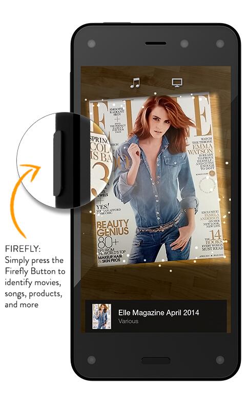 #Firefly technology quickly recognizes over 100 million movies, TV episodes, songs, and products. #firephone