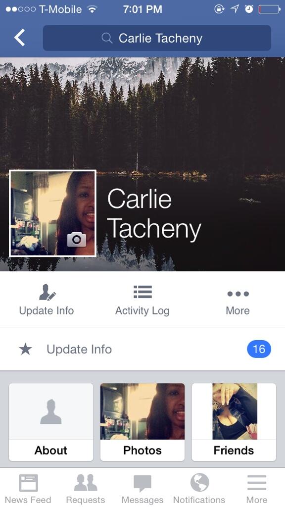 baloo98brian's tweet photo. Just made my Female Facebook page! On step in transgender formation ! Add me? http://t.co/6LiVRgabzl