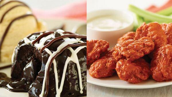 Applebees's tweet photo. You get the best of both worlds. http://t.co/z1mFeumnuQ