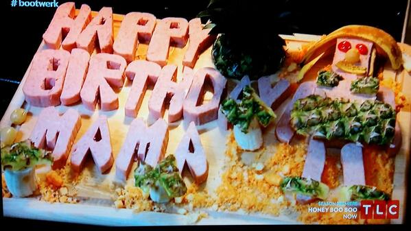 DavidAtlanta's tweet photo. Living for this #meatsculpture. #bootwerk #HoneyBooBoo http://t.co/kcSDOITnX3