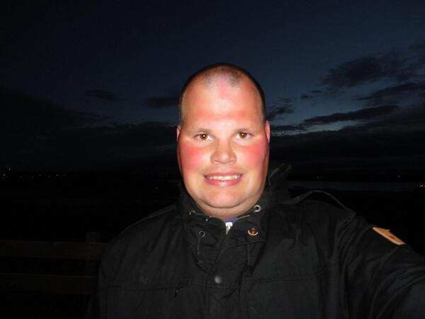 Pretty Nice and Warm Evening in Sydney Nova Scotia and it is Cool outside.