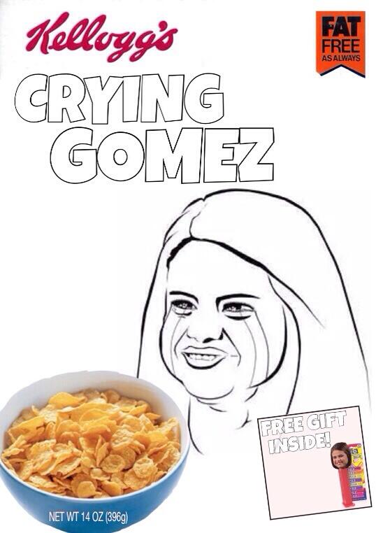 CryingGomez's tweet photo. when your mom buys you ur favorite cereal>>>>>> http://t.co/bLwx5DzDHS
