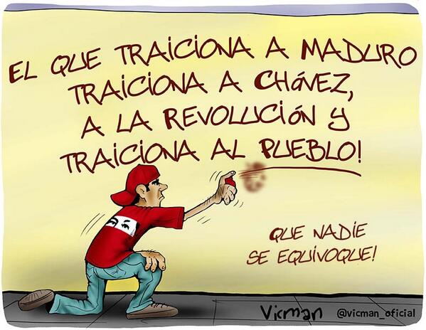 Resultado de imagen para chavismo caricatura