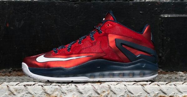 devaughn11's tweet image. Nike Lebron 11 Low - Independence Day release on 06/26/2014 for $175 via KicksOnFire.com #KoFapp