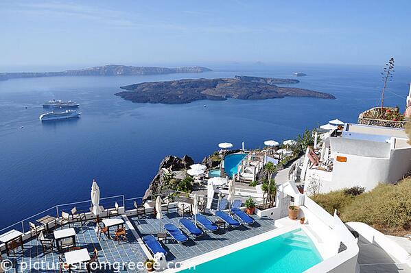 SantoriniTour's tweet image. Good mornig! Beautiful day!
#santorini #beautiful #Caldera #sunnyday