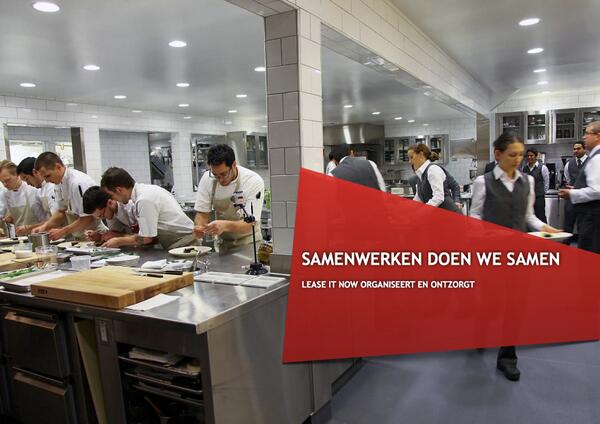 Altijd leuk, een nieuwe samenwerking in de #horeca. En samenwerken doen we samen!