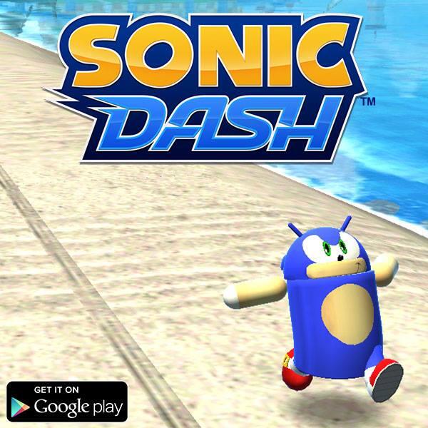 SEGAHARDlight's tweet image. Race in #SonicDash with the #AndroidRobot and earn an exclusive Sonic Andronic! Download here: bit.ly/SonicDashGoogle