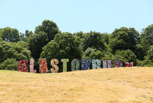 glastonbury's tweet image. Five days…