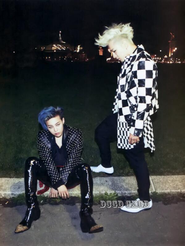 G-DRAGON X TAEYANG IN PARIS 2014 (scanned by GKGD) 17-20