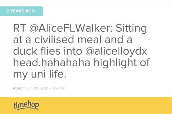 alicelloydx's tweet photo. @aliceflwalker remember this? Haha http://t.co/O8D6FLZkpE http://t.co/yTEAuE9MBN