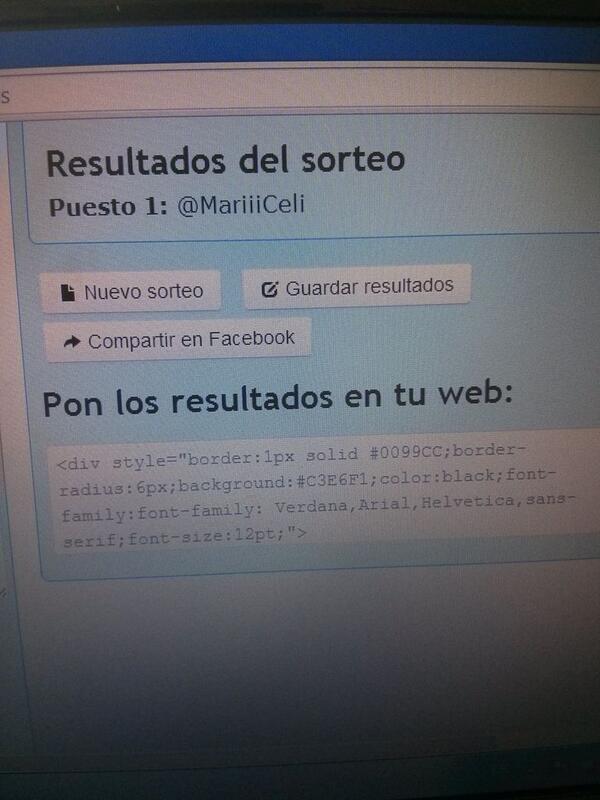 LJewelry24's tweet photo. Ganadora del sorteo!! http://t.co/v9U7jC3jaT
