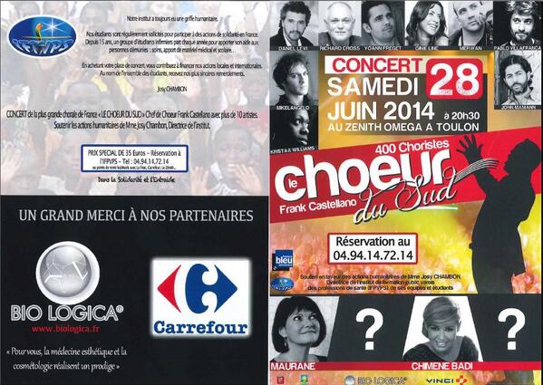 28 juin: Concert en faveur des actions humanitaires menées par l'I.F.P.V.P.S.