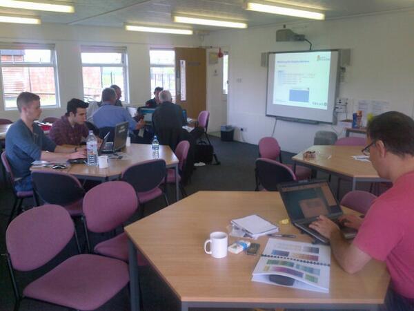BabcockICT's tweet image. Working with a top bunch of Secondary teachers on #smallbasic