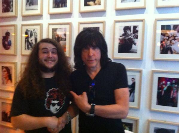 Dani y <a href="/MarkyRamone/">Marky Ramone</a>