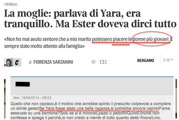 politicadonna's tweet photo. Sono allibita da tutto ciò.. violenza ed omicidio come atto di piacere. #inchecazzodiPaeseviviamo http://t.co/qeTvv5haUc