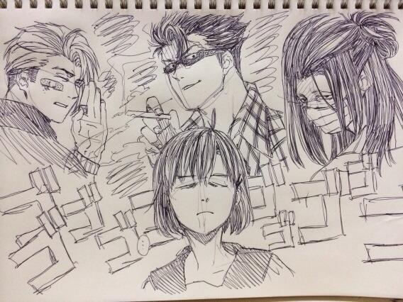 悪魔のネームが終わったらさ…
次は何描こっかなー…… 