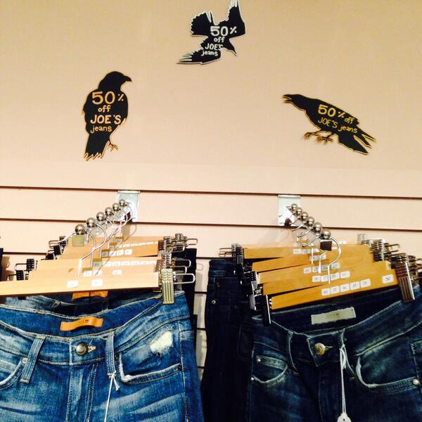 barrenland's tweet photo. Joe's jeans!! Sale!!!!! #shopyk http://t.co/v7P9CT8XiX
