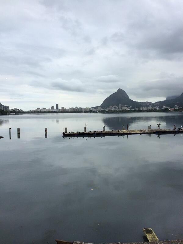 Alle roeiverenigingen in Rio stonden aan de basis van de grote voetbalclubs! Alles in deze baai.