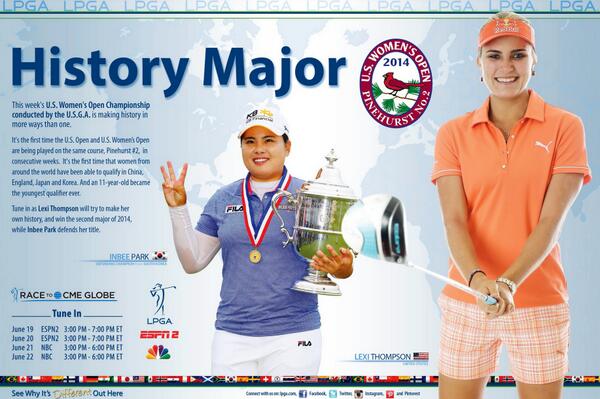 ajssong0220's tweet image. "@LPGA: Be sure to #TuneIn to ESPN 2's coverage of the #USWomensOpen today starting at 3 PM ET! #SameStage http://t.co/JZC81GSuxo"